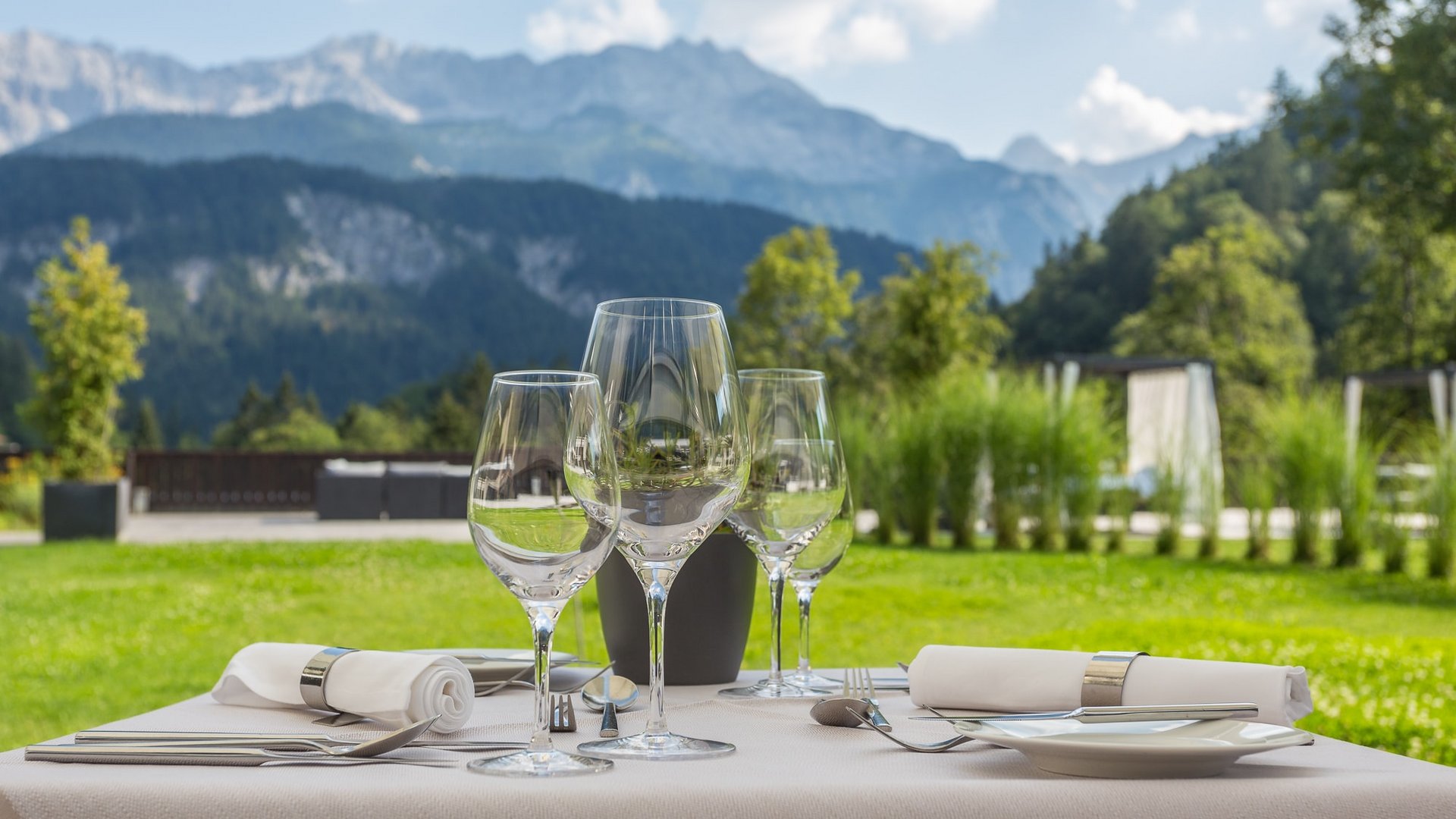 Ihr Restaurant in Garmisch mit Panoramablick
